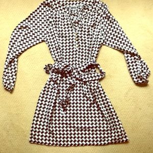 Mudpie Houndstooth dress - Size M